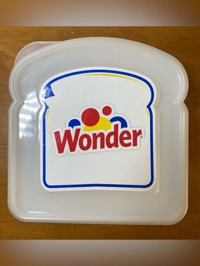 Wonder Bread Sandwich Keeper Container Lunch Box Collectible 2010 Advertising